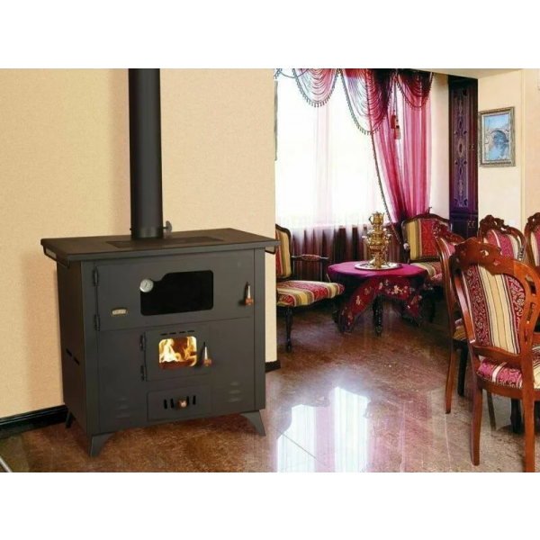 Cuisinière à bois Prity FR, 14 kW