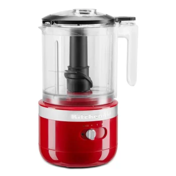 Hachoir électrique 5KFCB519, sans fil, rouge royal, KitchenAid